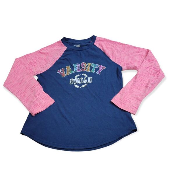 Danskin Now Varsity shirt M7/8 - Picture 1 of 3